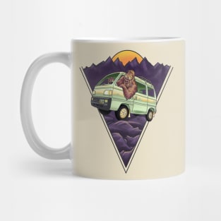 Sasquatch Acty Van Life Mug